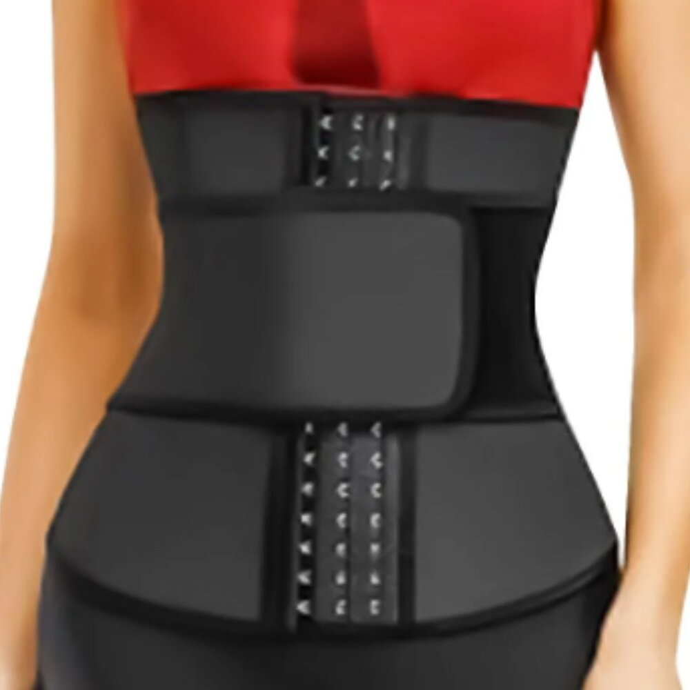 Hourglass Curve Waist Cincher/Black/Small
